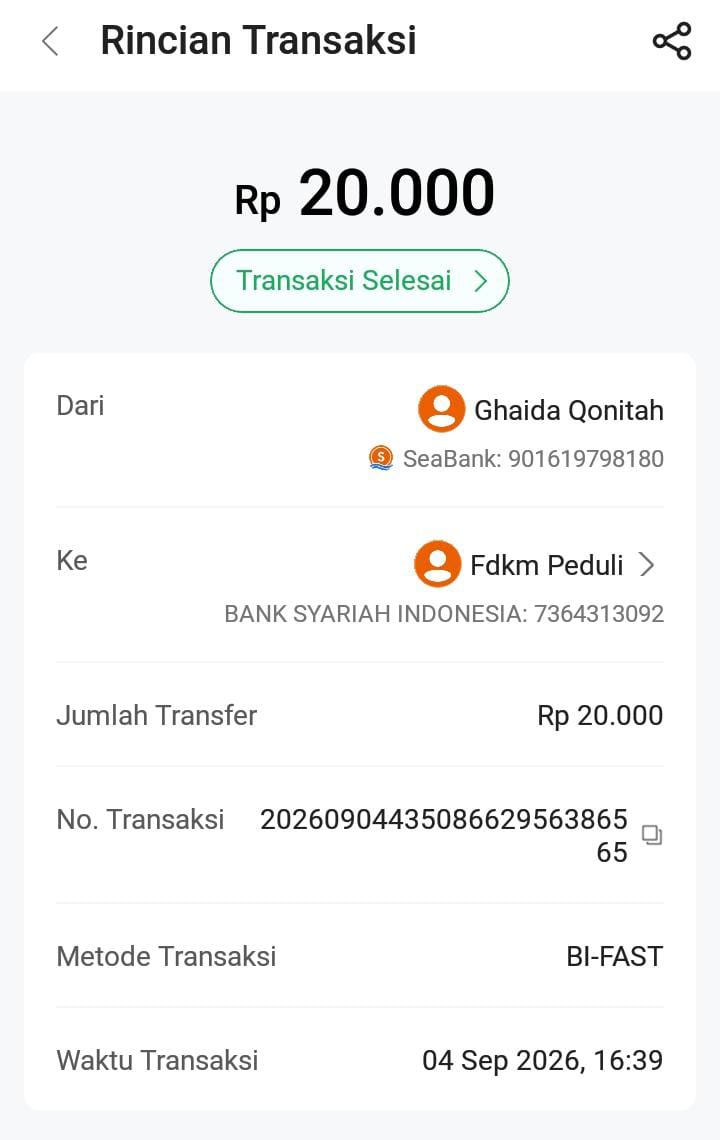 Bukti Pak Warsito - Green Savana